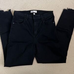 Abercrombie super skinny ankle high rise
